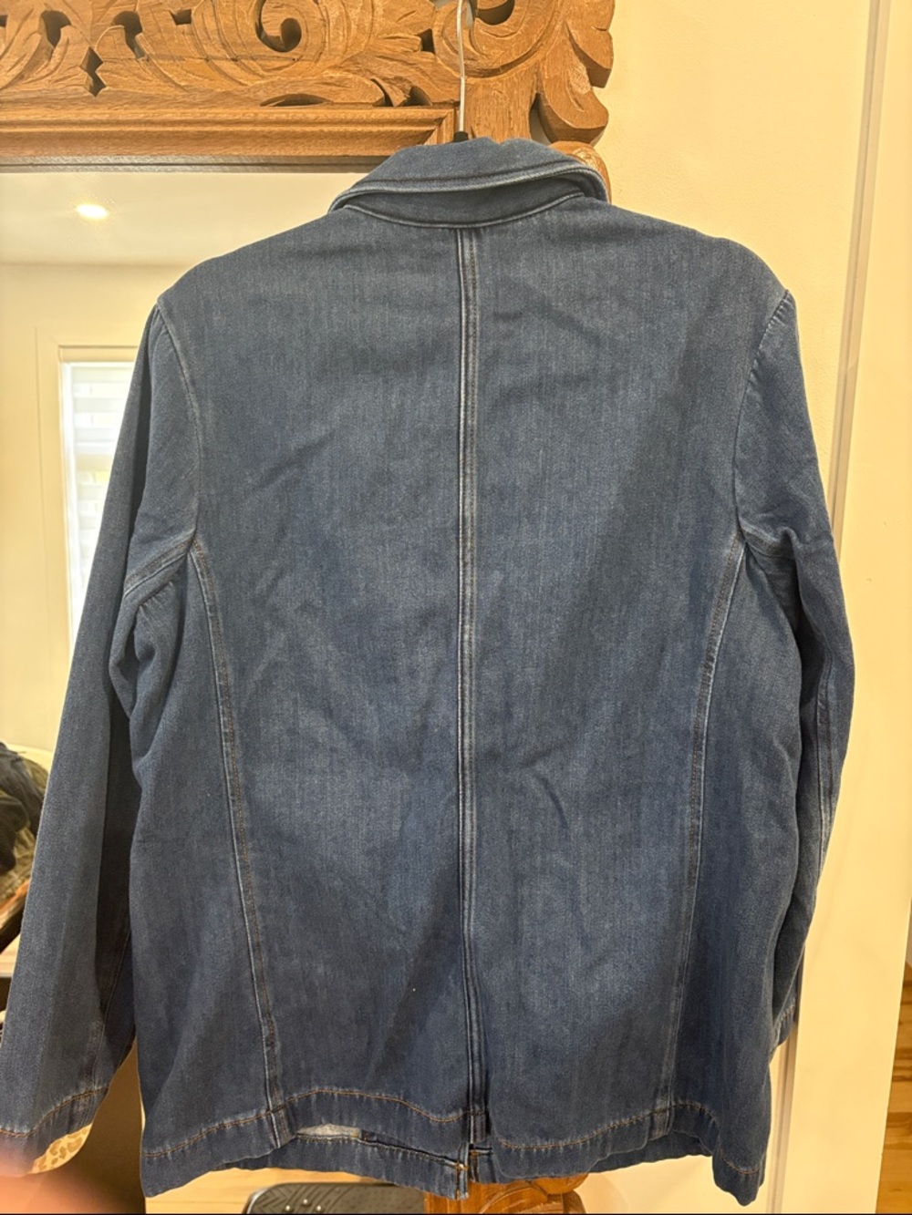NWT Joe Fresh Blue Denim Blazer Jacket - Picture 3 of 3